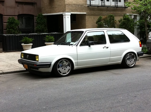 Early Mk2 Golf - spotted on upper east side, NYC