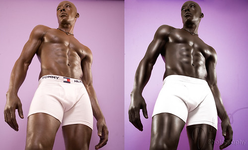 Chocolate Man (Before & After)