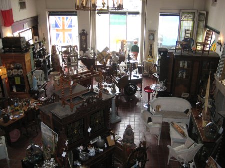 Day 2 - Petersburg Antique Shop - View from Second Floor