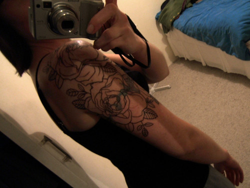 tattoo outline by scatterpig