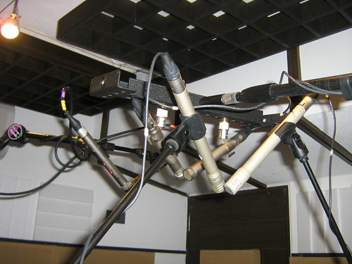 overhead drum mics and miking