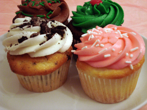 Cupcakes from The Cupcakery