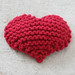 Garter Stitch Heart