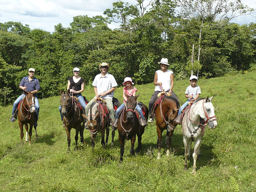 The gang horseriding-3