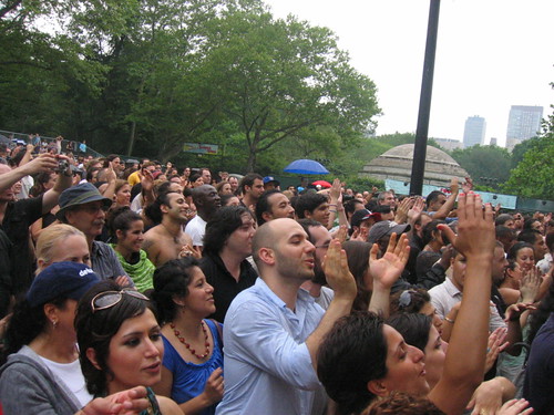 Crowd at Summerstage