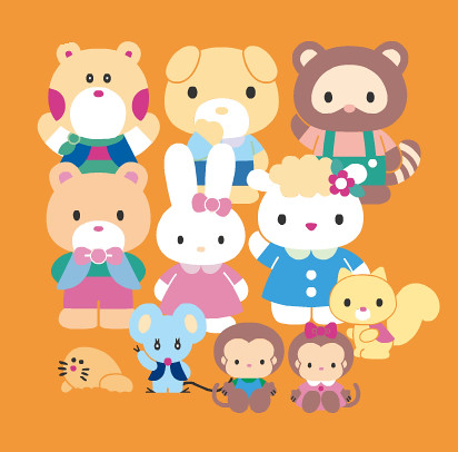 Hello Kitty's Friends