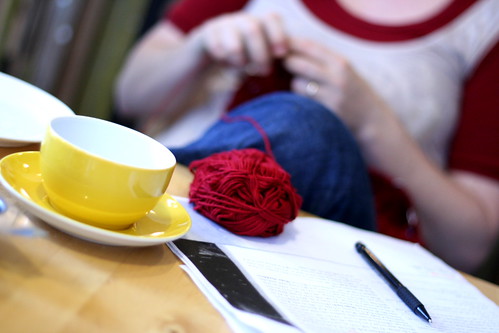 Afternoon Tea & Knitting