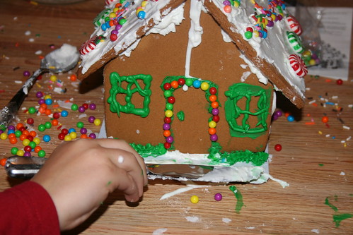 The making of our Gingerbread house