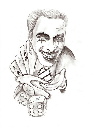 Evil Joker Tattoo