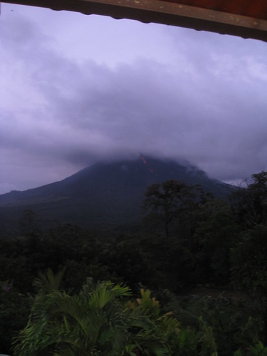 Arenal and Lava @ Sunset