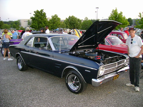 1967 Ford Falcon Sport Coupe Lost in the 50s Cruise Night at Marley Station