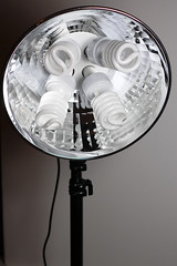 IDIC Portable Studio - Cool-flo Lighthead - 600 Watts equivalent Daylight-balanced light