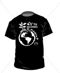 T-shirt Salvemos el Planeta