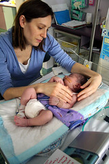 Oliver and Meghan at the NICU