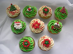 Mossy's masterpiece Christmas cupcakes 2008