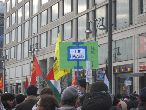 Demonstration gegen Israel: 17. Januar 2009 in Berlin