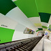 Warped Tunnel with Green and White Tiles von yushimoto_02 [christian]