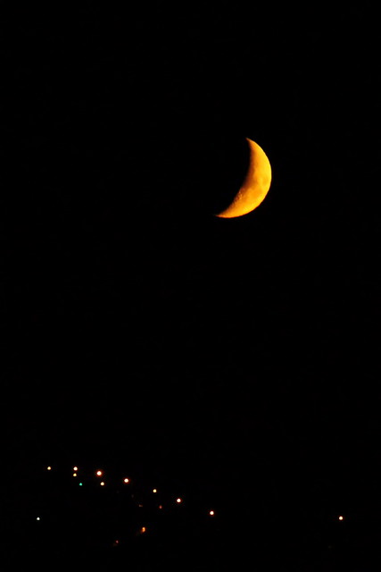 Moonset, 7 Jun 2011