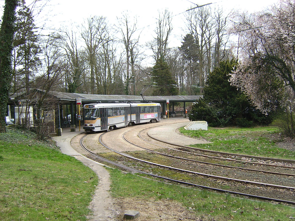 : Tram line 44 terminis in Tervuren