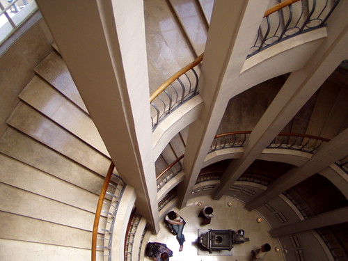 Hotel Cinema: stairs