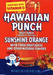 Hawaiian Punch Orange label