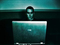 Hanny on his laptop_MMVIII
