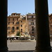 Piazza della Rotonda dal colonnato del Pantheon