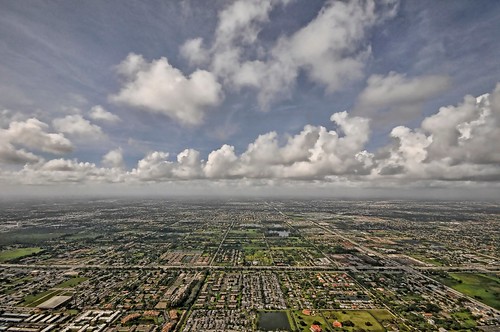 Endless Sprawl With Clouds