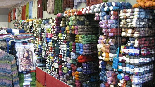 Rae's- Wall of Yarn