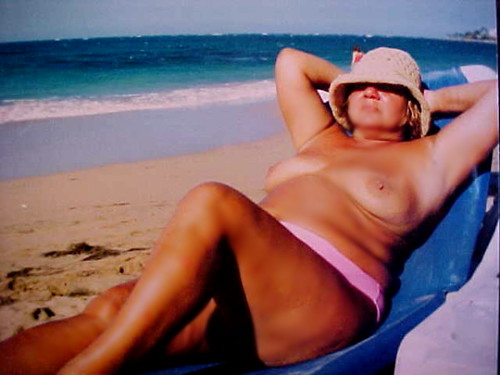 nude rate public nudity exhibitionists pics: beach,  beautiful,  topless,  sexy,  sea,  woman,  sunbathing,  breasts,  nipples,  boobs,  vacation,  dominicanrepublic,  bikini,  naked,  nudist,  holiday