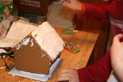 The making of our Gingerbread house