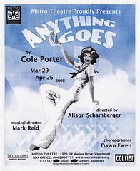Anything Goes program cover