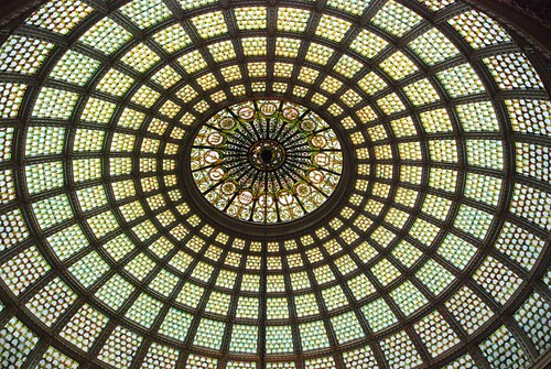 Tiffany Dome restoration: Amazing.