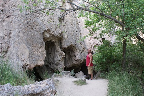 limestone cave entrance
