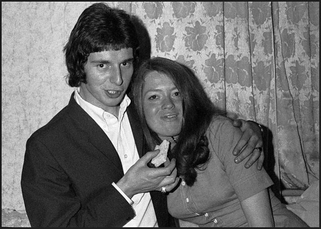Party in Wolseley Street, 1970 - ws 400a
