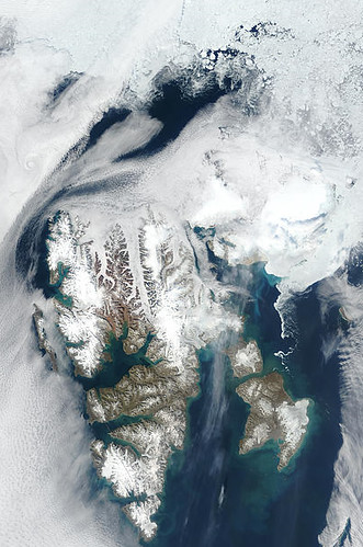 Svalbard by NASA Visible Earth (flickr)