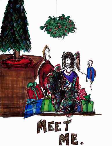 MEET ME... under the Mistletoe