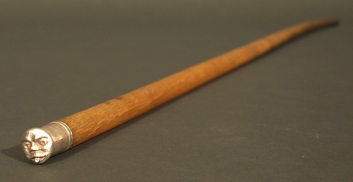 An early 20th century rhino horn swagger stick