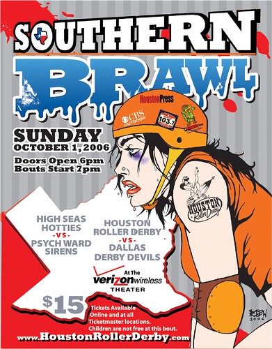 2006 08 Southern Brawl Poster 02