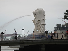 Merlion by the riverfront