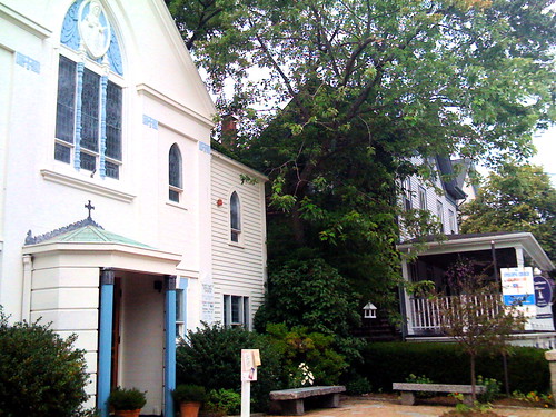 Facade of St Mary's Church, Rockport