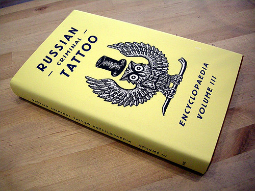 The first two volumes of Russian Criminal Tattoo are still out of print.