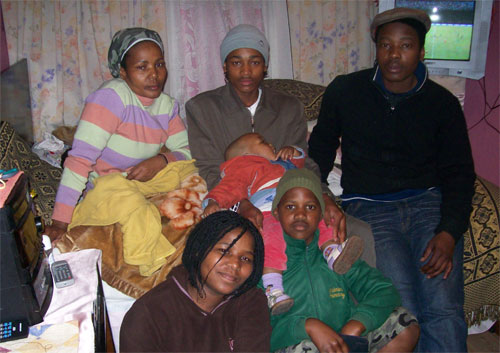 Nezi Busakwe's family