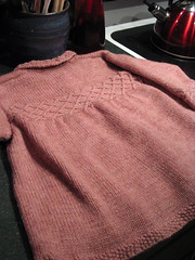 back of sweater knit by tammy for sarah