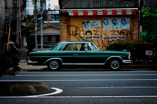 Mercedes 280SE 35 Litre W108 Aoyama Tokyo Alfie Japanorama 