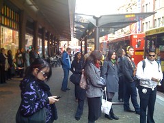 We're all still waiting for a bus to Balmain behind QVB #stafail