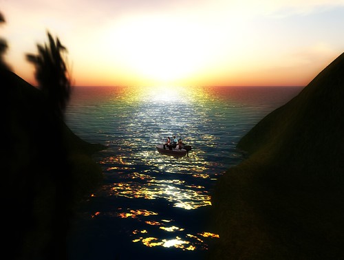 Fishing with Friends in Second Life