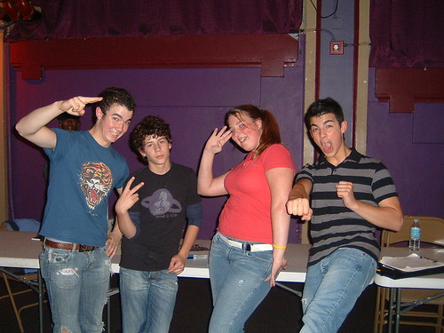 Jonas Brothers with fan 2005 rare by Rare old Jonas photos.