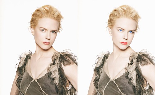 [Before&After]Nicole Kidman by SophiaHaleCullen.