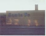 The old Santa Fe freighthouse off of West 38th Street. Chicago Illinois USA. December 1995. Dennis Madia photograph.